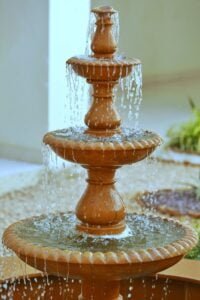 a fountain